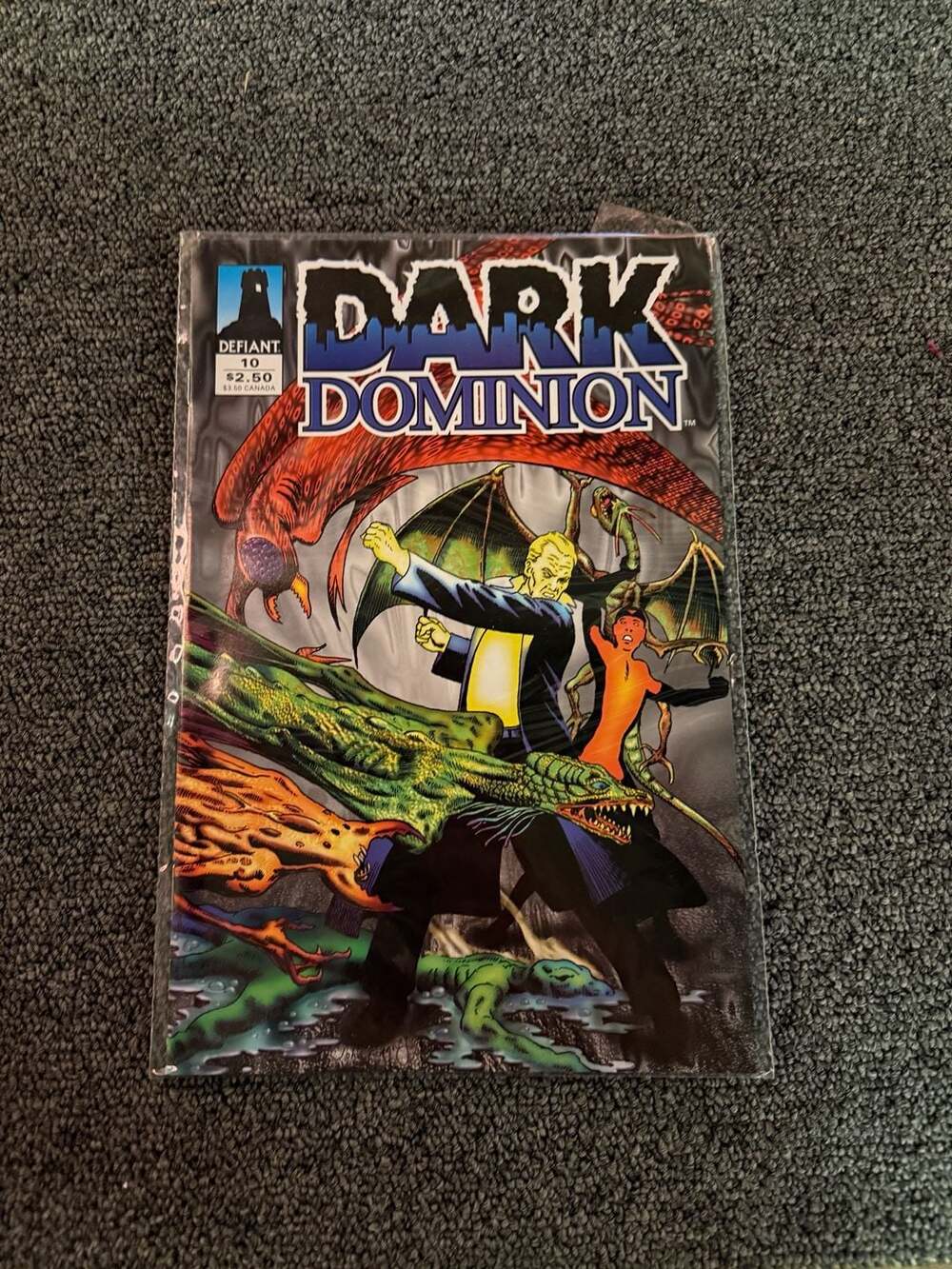 Defiant Comics Dark Dominion #10 Comic Book